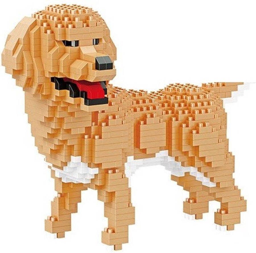 Balody Golden Retriever Nanoblocks bouwset 3D puzzel 824 bouwsteentjes