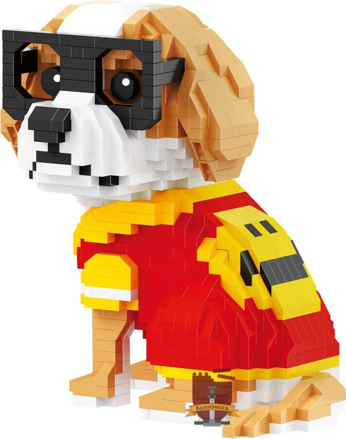 Balody Labrador 18393 Hond Bouwpakket Nanoblock Bouwstenen Hobby