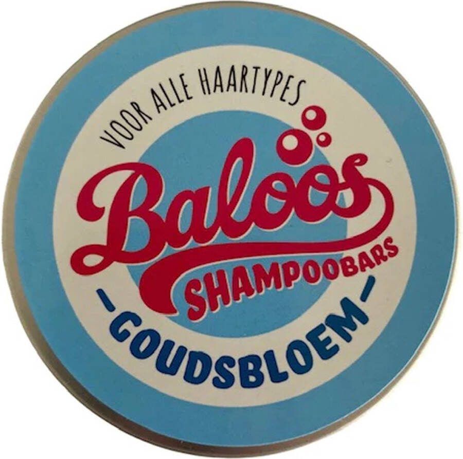 Baloos Shampoobar Goudsbloem in handige opbergblik