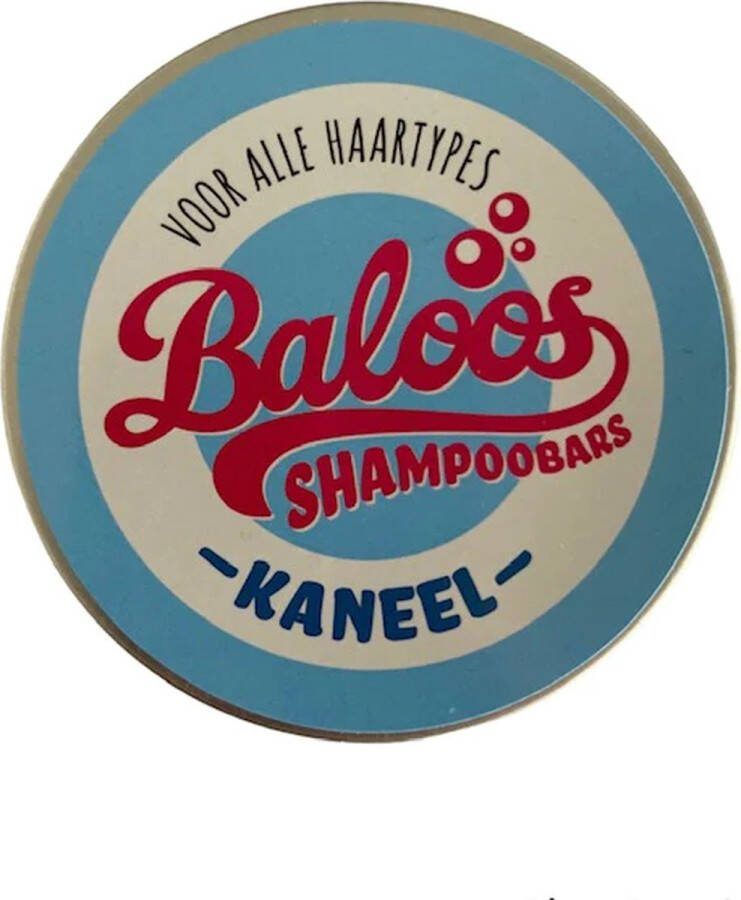Baloos Shampoobar Kaneel in handige opbergblik
