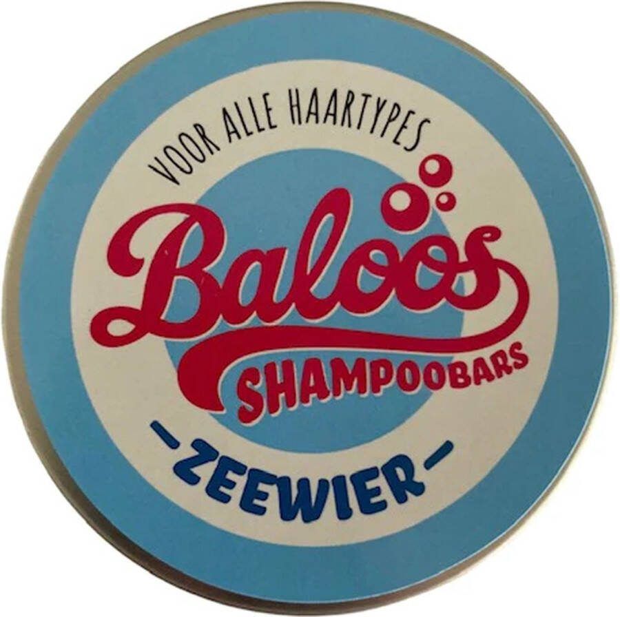 Baloos Shampoobar Zeewier in handige opbergblik