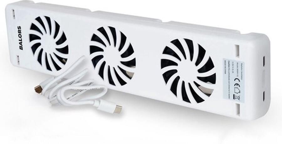 BALORS Radiator Ventilator Uitbreidingsset – Geschikt voor Triple Double en Mono sets Energie besparen door betere warmteverdeling