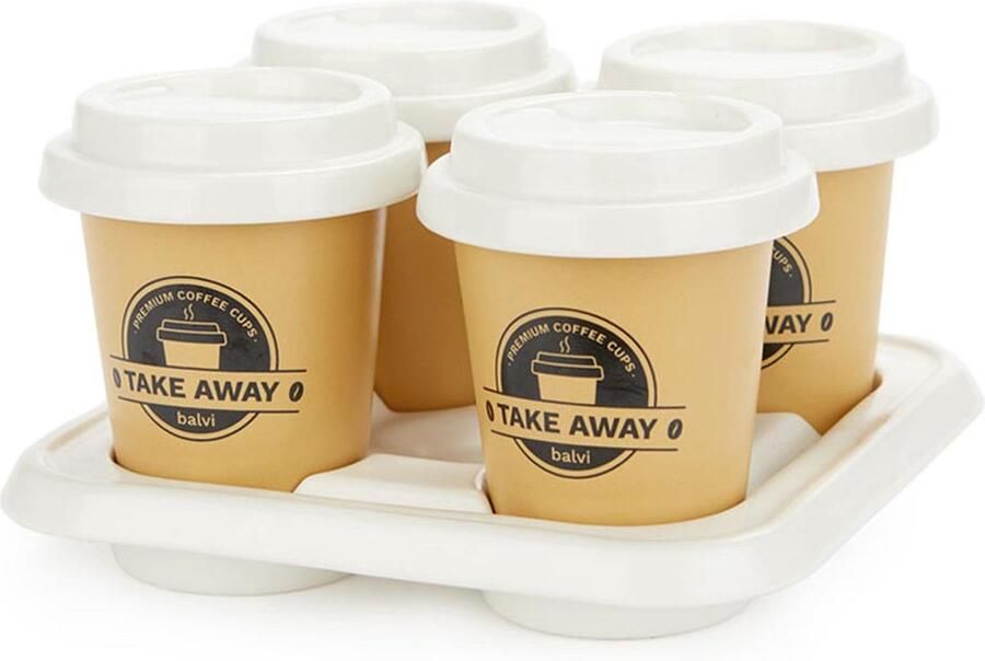 Balvi Coffee Cup Set Take Away
