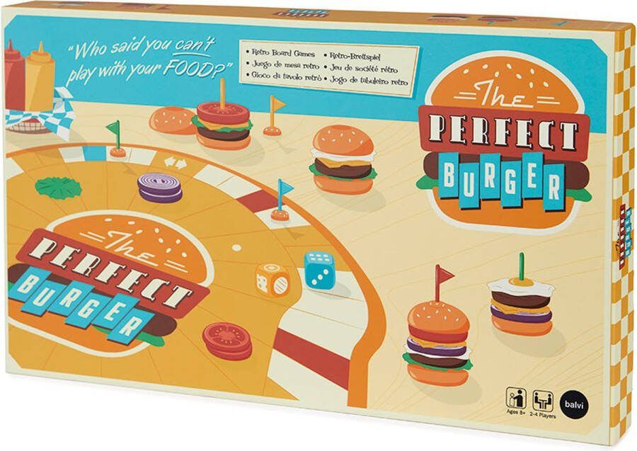 Balvi Bordspel The Perfect Burger Game