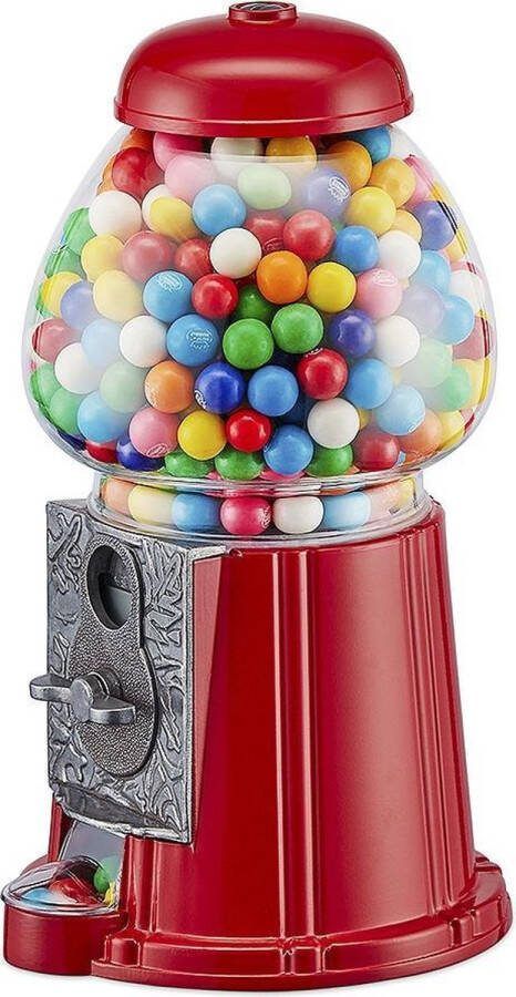 Balvi kauwgomballen automaat American Dream 23 cm rood metaal
