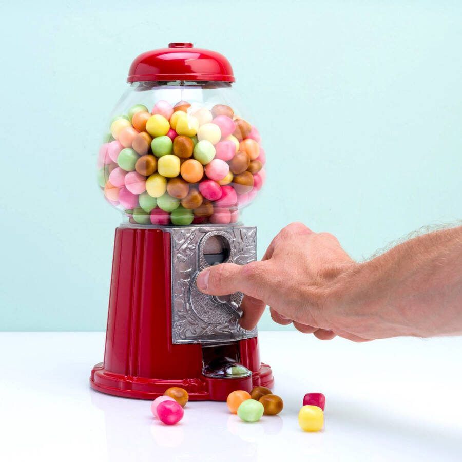 Balvi kauwgomballen automaat American Dream 28 cm rood metaal