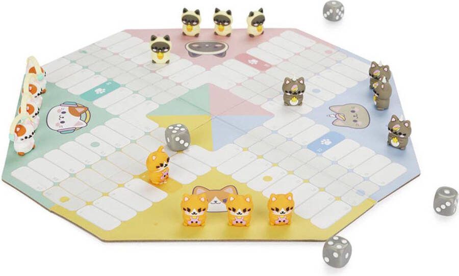 Balvi 27737 Ludo Board Game Kawaii Purrchisi Q3-23