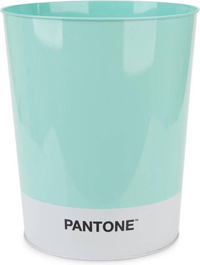 Balvi Prullenbak Pantone Turquoise Tin 26 x 22 x 17 cm