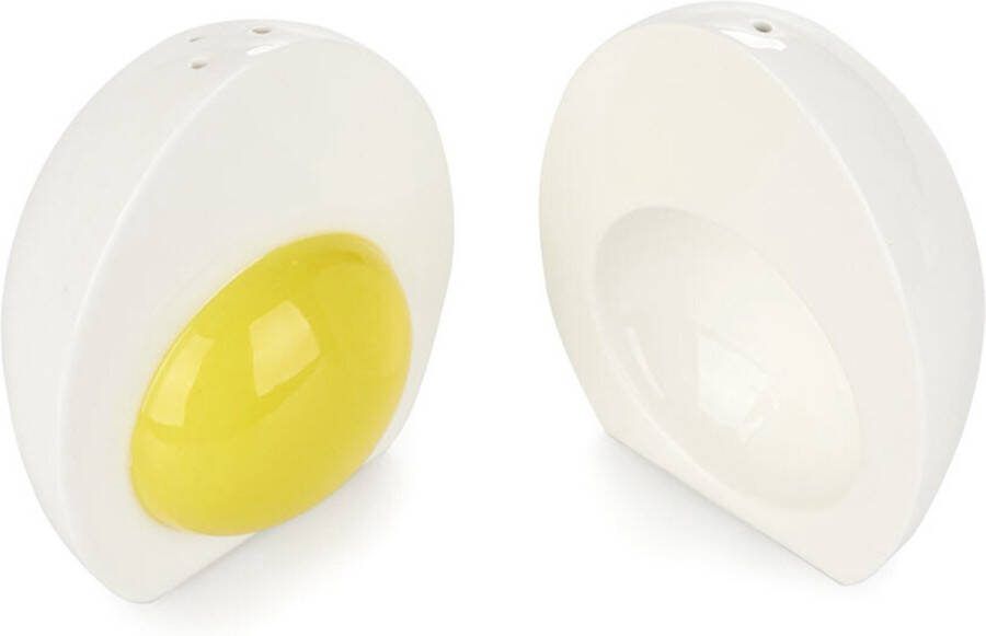Balvi zout en peper set wit porselein