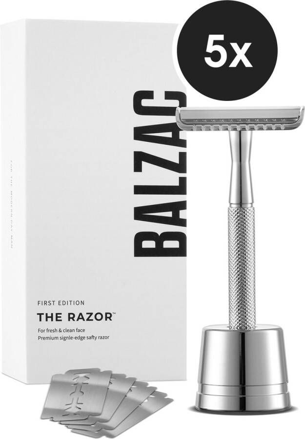 BALZAC™ The Razor Safety Razor Scheermes voor Mannen & Vrouwen Double Edge