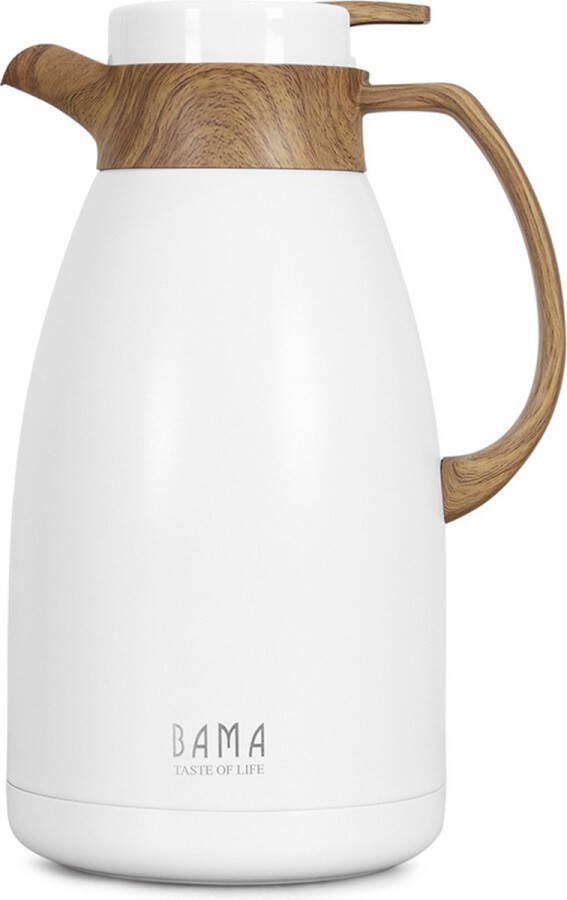 Bama Thermoskan Burano 2L Wit