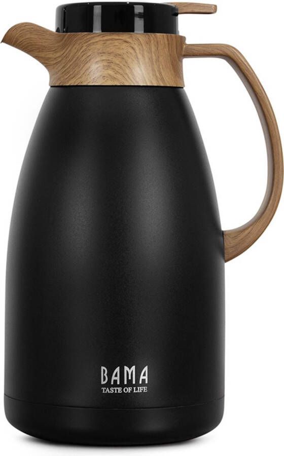 Bama Thermoskan Burano 2L Zwart