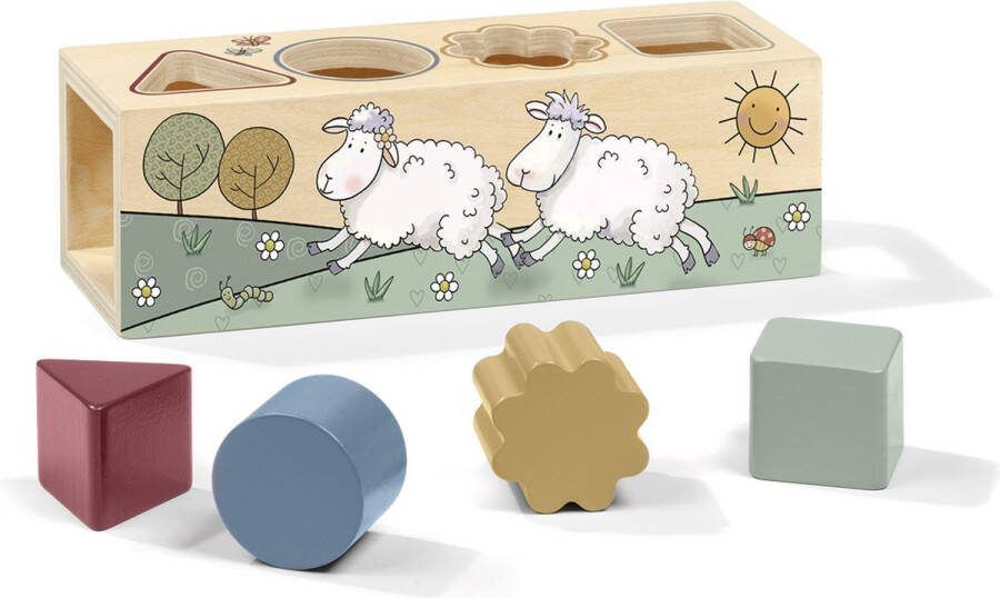 Bambolino Mike & Molly houten speelgoed vormenstoof peuter kleuter educatief speelgoed Toys