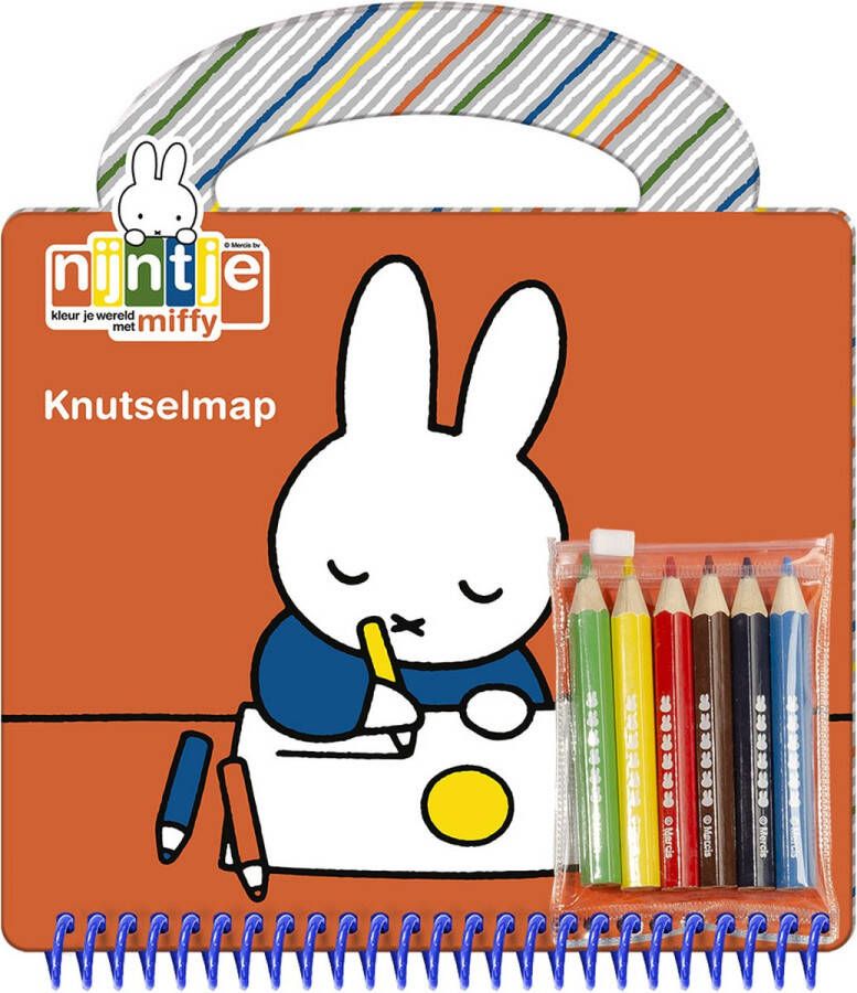 Bambolino Toys creatief met Nijntje Knutselboek doeboek kinderen tekenen kleuren en stickeren incl. kleurpotloden schoencadeau Sinterklaas