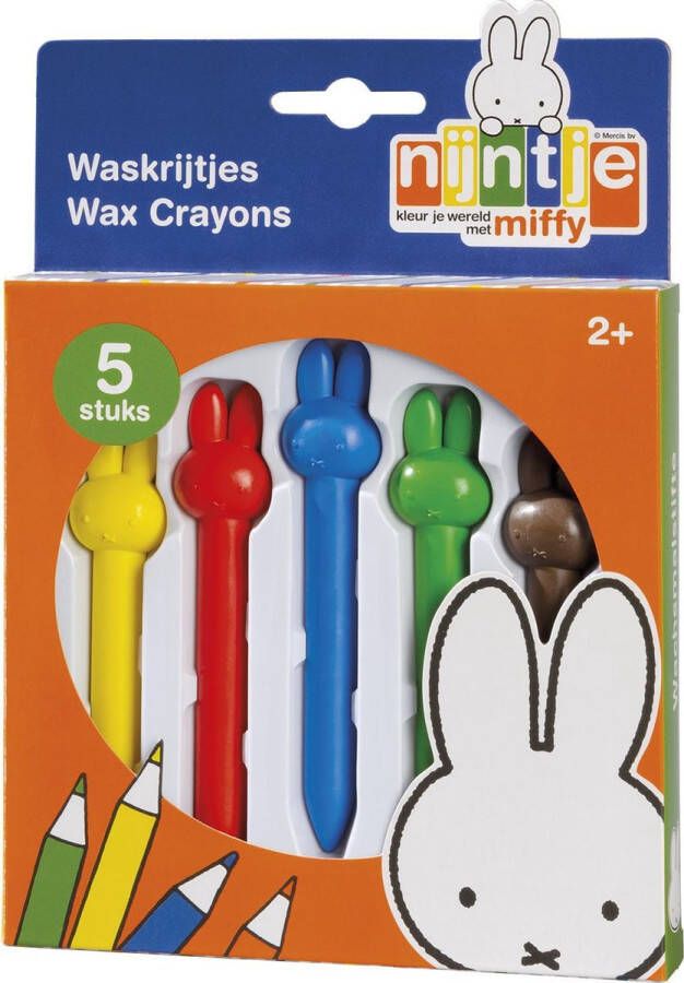 Bambolino Toys Nijntje waskrijtjes creatief speelgoed Sinterklaas cadeautje tekenen voor peuters