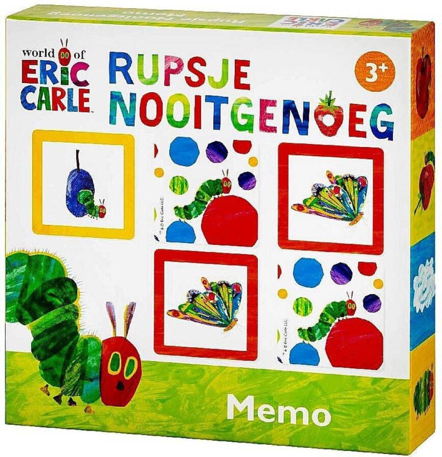 Bambolino Toys Rupsje Nooitgenoeg memo spel karton educatief speelgoed geheugen spel schoencadeautje Sinterklaas