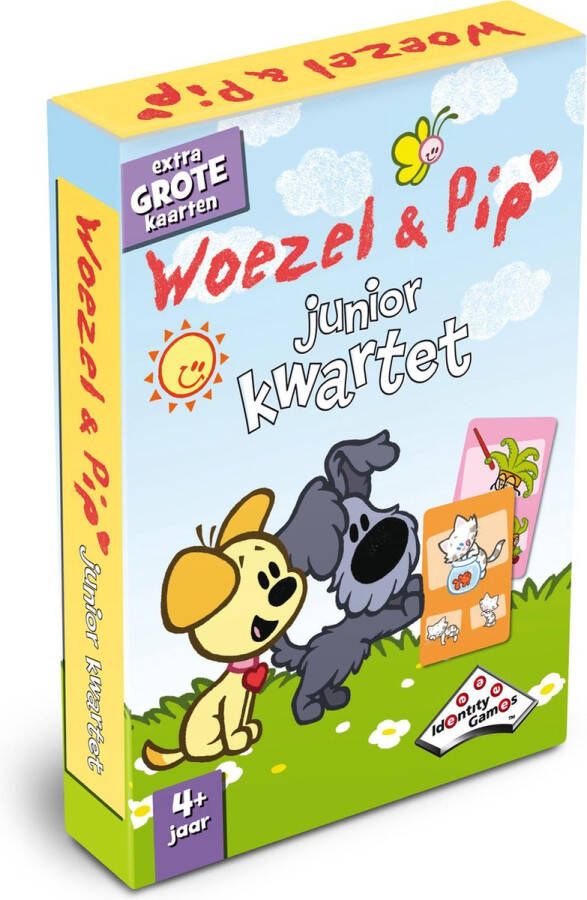 Bambolino Woezel & Pip Junior Kwartet Special Edition Kaartspel