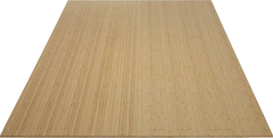 Bamboo Import Europe Bamboe Plaat Licht Caramel 2440 x1220x30 mm bouwmateriaal voor bamboe meubels Moso bamboe bamboeplaten duurzaam milieuvriendelijk