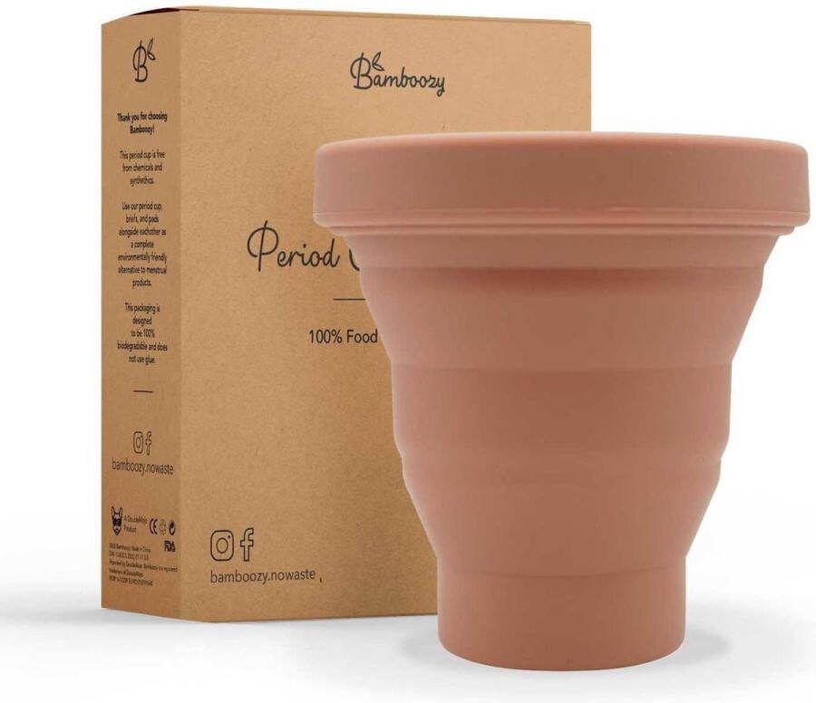 Bamboozy Menstruatiecup Sterilisator voor Maat S M L Herbruikbare Menstruatie Cup Steriliseren Schoonmaken Reinigen Cleaner