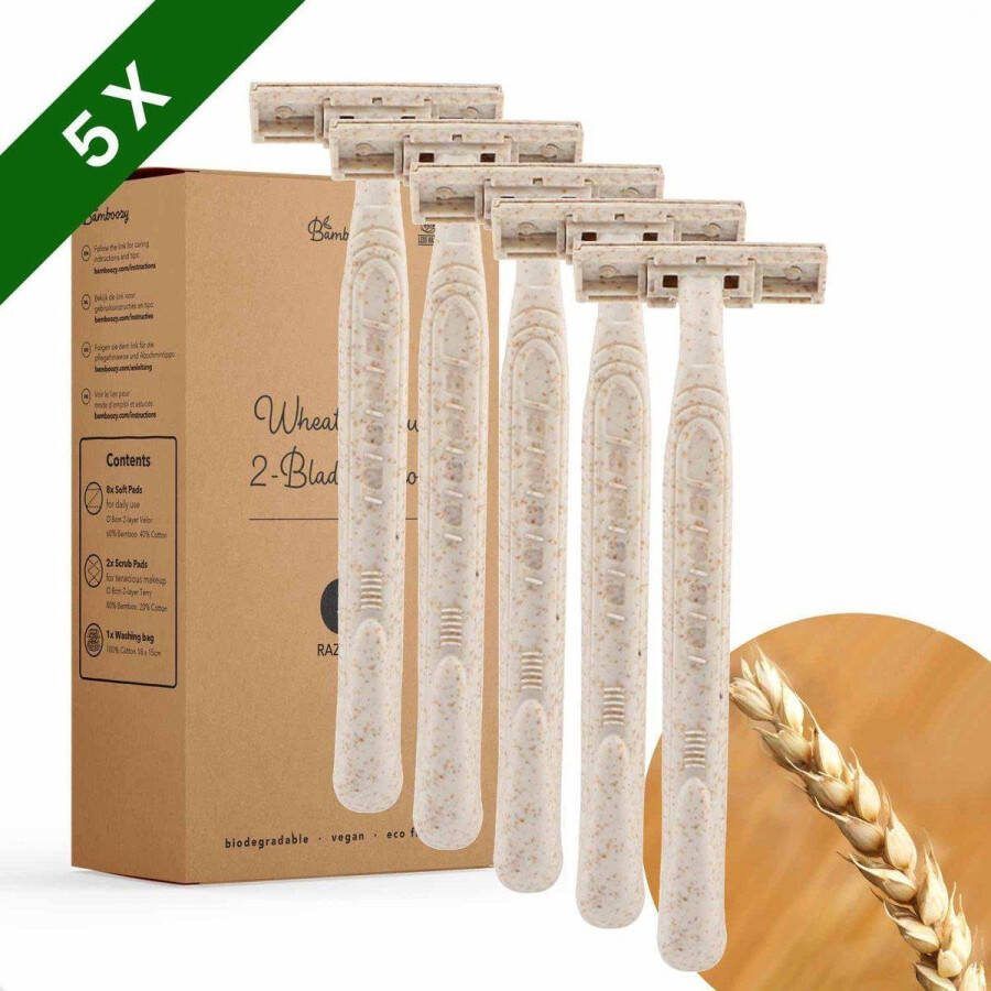 Bamboozy Scheermesjes 5x van Tarwestro Razor Scheermes Lichaam Intieme Streek Oksels Benen Scheren