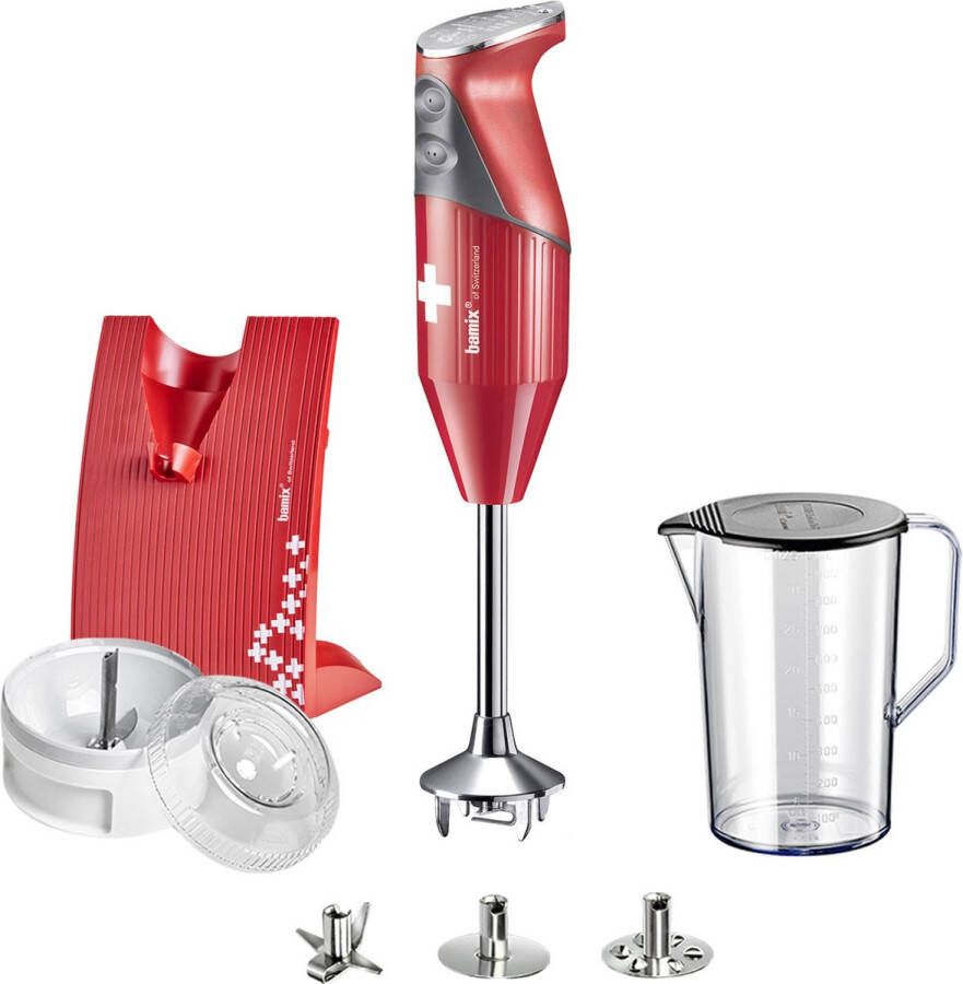 Bamix Swiss Line M200 Rood | Mixers | Keuken&Koken Keukenapparaten | 7610497620785 - Foto 2