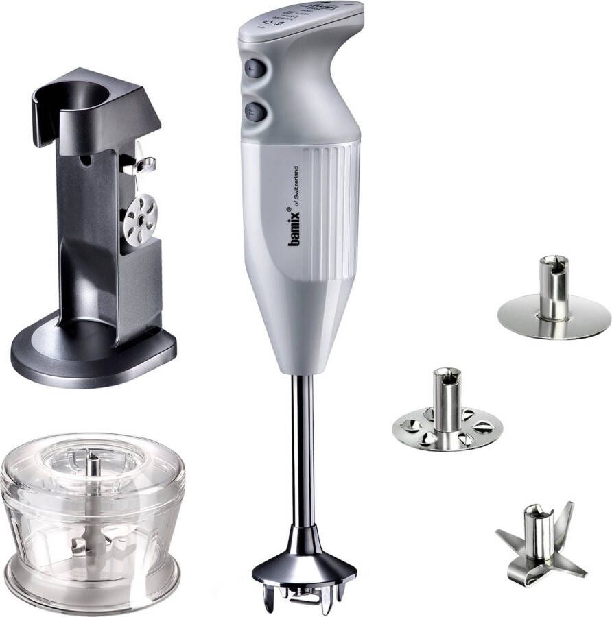 Bamix Deluxe M200 Staafmixer Wit 200W Met Accessoires