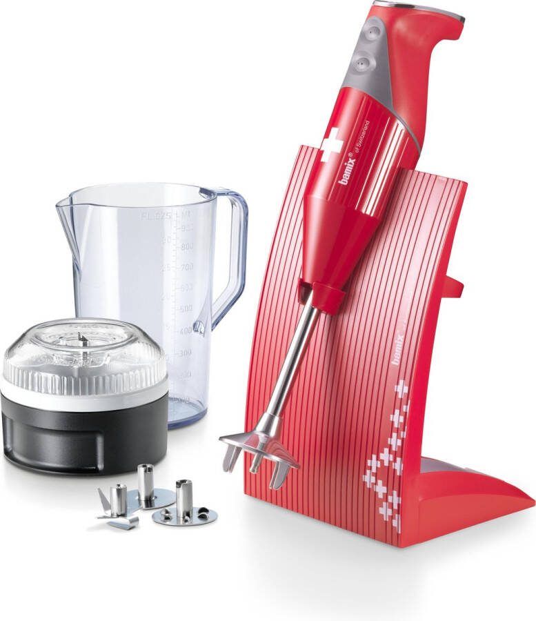 Bamix Swiss Line M200 Rood | Mixers | Keuken&Koken Keukenapparaten | 7610497620785 - Foto 3