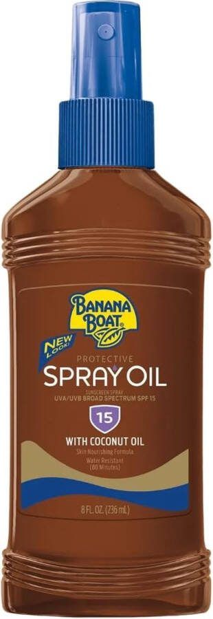 BANANA BOAT Tanning Spray Oil Bruiningsolie Zelfbruiner SPF 15