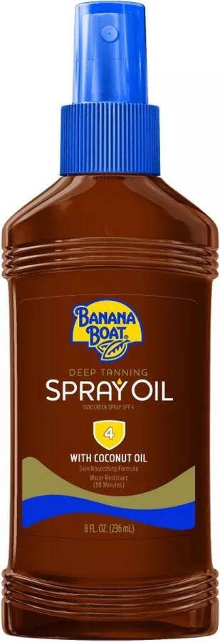 BANANA BOAT Tanning Spray Oil Bruiningsolie Zelfbruiner SPF 4