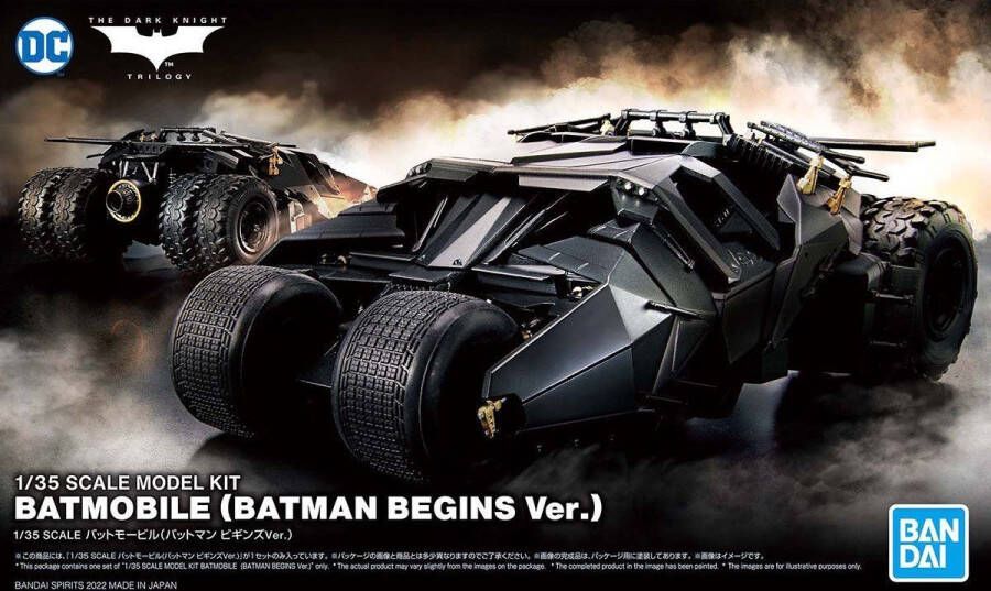 Bandai Hobby DC COMICS Batman 1 35 Batmobile (Batman Begins) Model Kit
