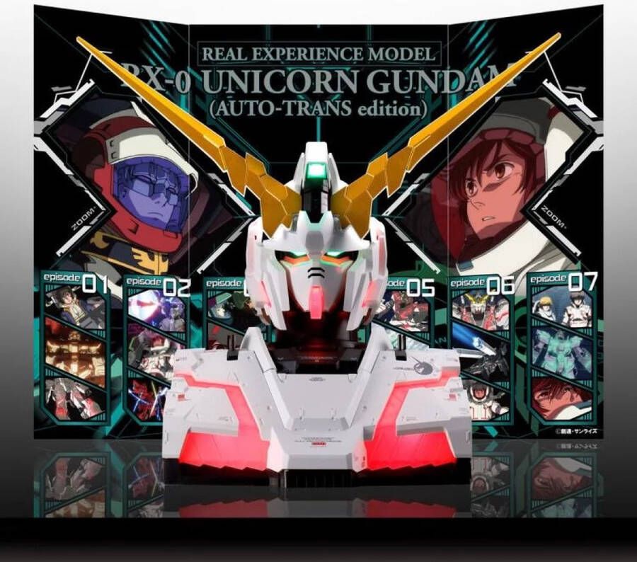 Bandai Hobby GUNDAM RX-0 Unicorn Gundam Bust Model Kit 40cm