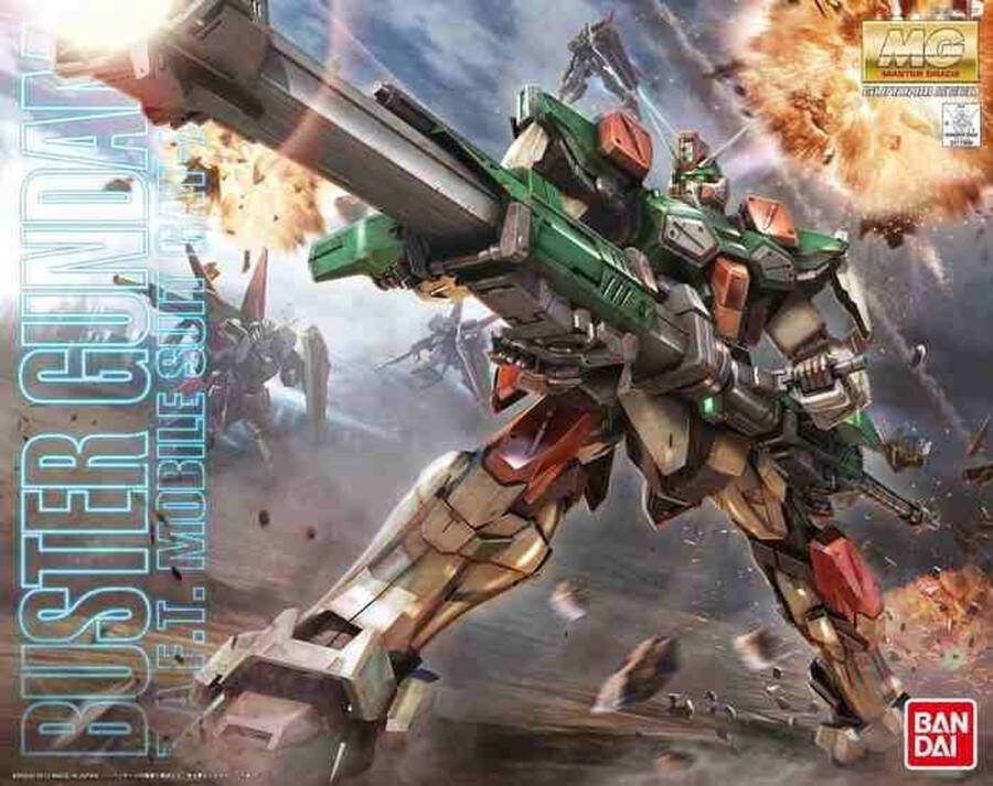 Gundam MG 1 100 Buster Gundam Z.A.F.T. Mobile Suit GAT-X103 Model Kit