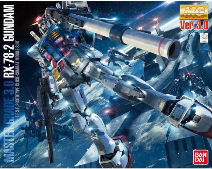 Bandai Namco BANDAI 1 100 MG RX-78-2 Gundam Ver.3.0