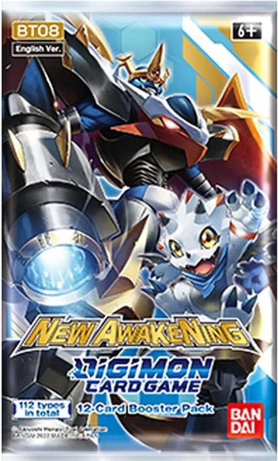 Bandai Namco Bandai Digimon New Awakening BT-08 Booster