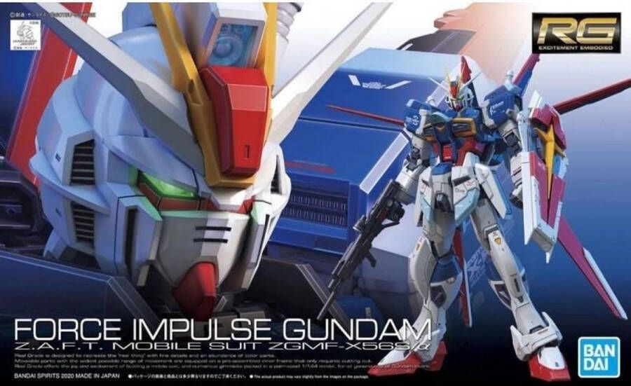 Bandai Namco Bandai Gundam Seed Destiny Force Impulse Gundam Real Grade Bouwpakket Modelbouw