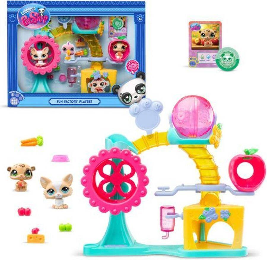 Bandai Namco Bandai Littlest Pet Shop Fun Time Speelsetfiguur Roze