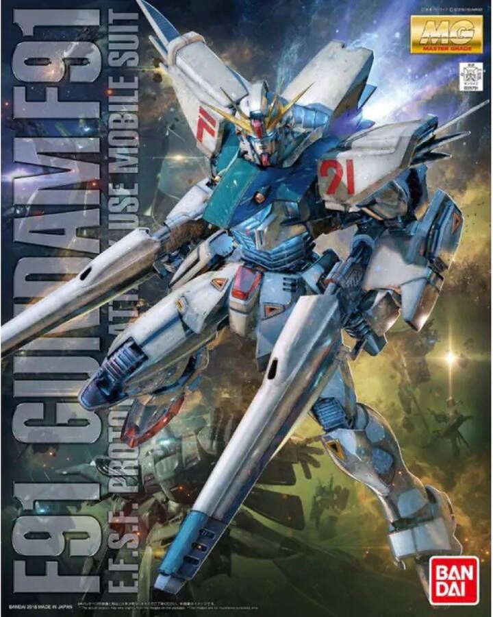 Bandai Namco BANDAI MG F91 Gundam F91 Ver.2.0