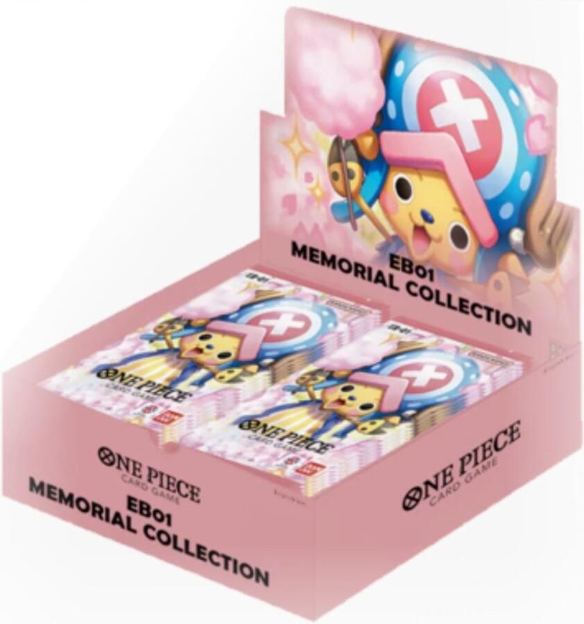 Bandai Namco One Piece EB-01 Memorial Collection Booster Box