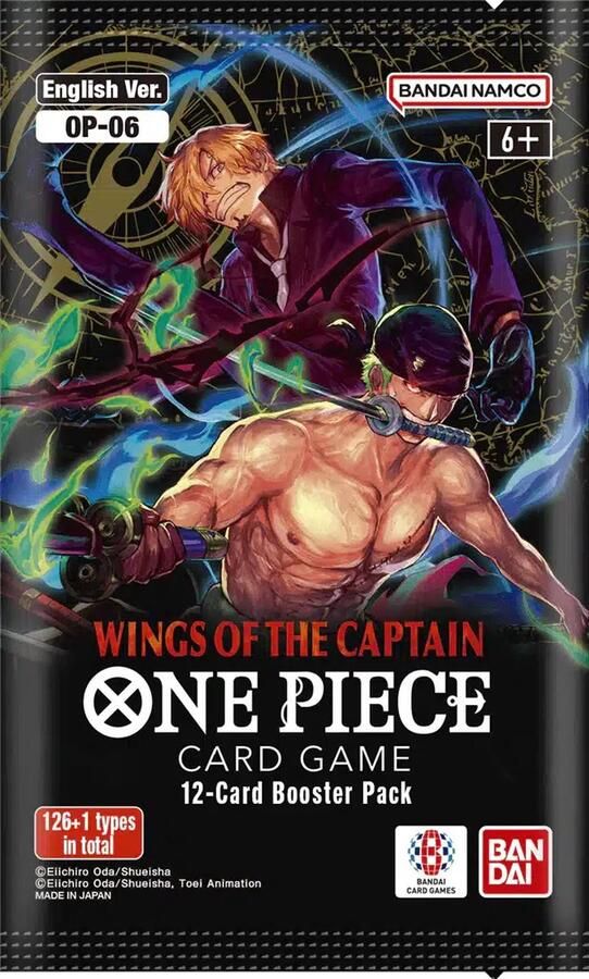 Bandai Namco One Piece Wings of the Captain Boosterpack OP-06 (Engels)