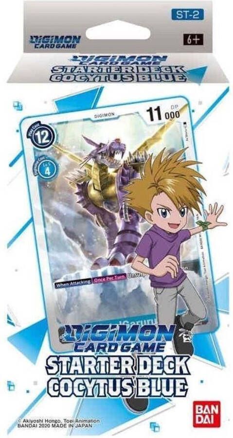 Bandai Namco Digimon Card Game Starter Deck Cocytus Blue ST-2