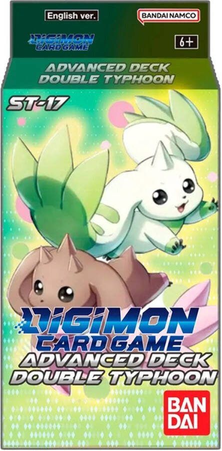 Bandai Namco Digimon ST17 Advanced Deck Double Typhoon (EN)
