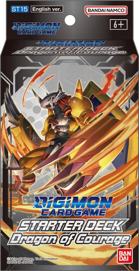 Bandai Namco Digimon Starter Deck Dragon of Courage (EN)