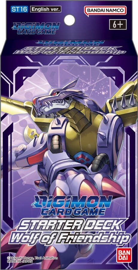 Bandai Namco Digimon Starter Deck Wolf of Friendship (EN)