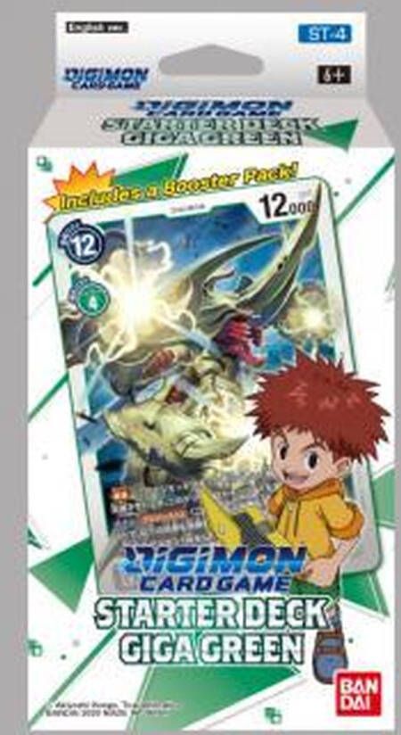 Bandai Namco Digimon TCG Starter Deck Giga Green