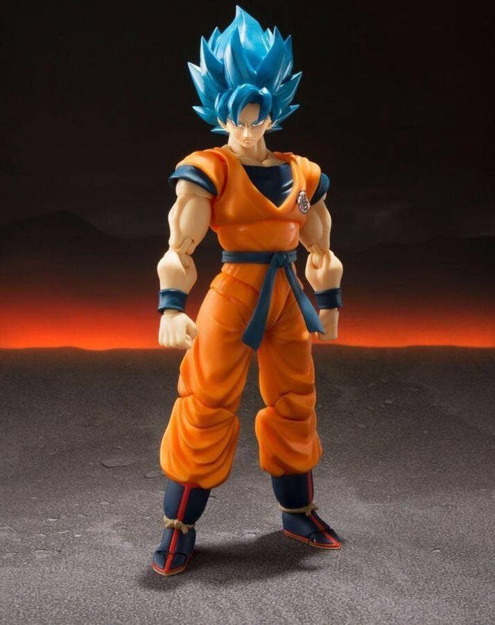 Bandai Namco Dragonball Super Broly Super Saiyan God Super Saiyan Goku S.H. Figuarts Action Figure