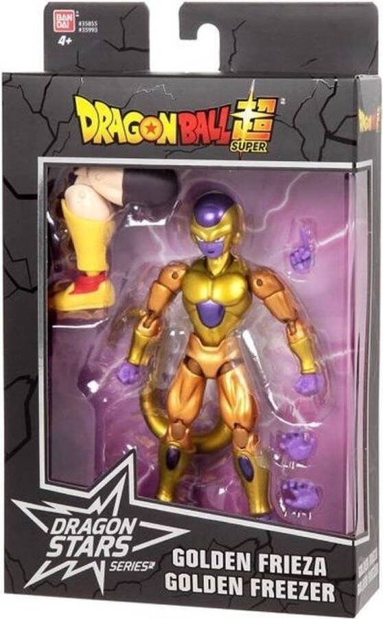 Bandai Namco Dragonball Super: Dragon Stars Villains Golden Frieza 17 cm Action Figure