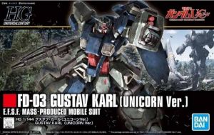 Bandai Namco FD-03 Gustav Karl (Unicorn Ver.) HGUC 1 144 Gundam Bandai Gunpla