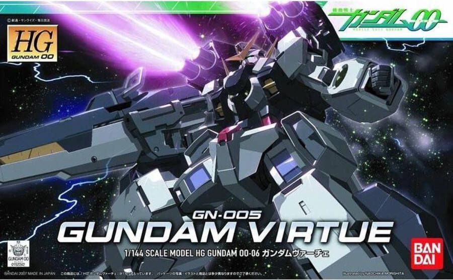 Bandai Namco GUNDAM HG GN-004 Gundam Virtue Model Kit