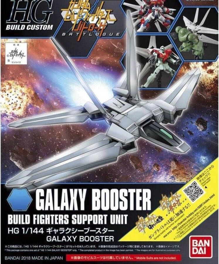 Bandai Namco GUNDAM HGBC 1 144 Galaxy Booster Model Kit