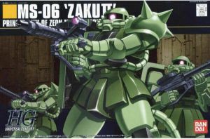 Bandai Namco GUNDAM HGUC 1 144 MS-06 Zaku II Mass Production Model Kit